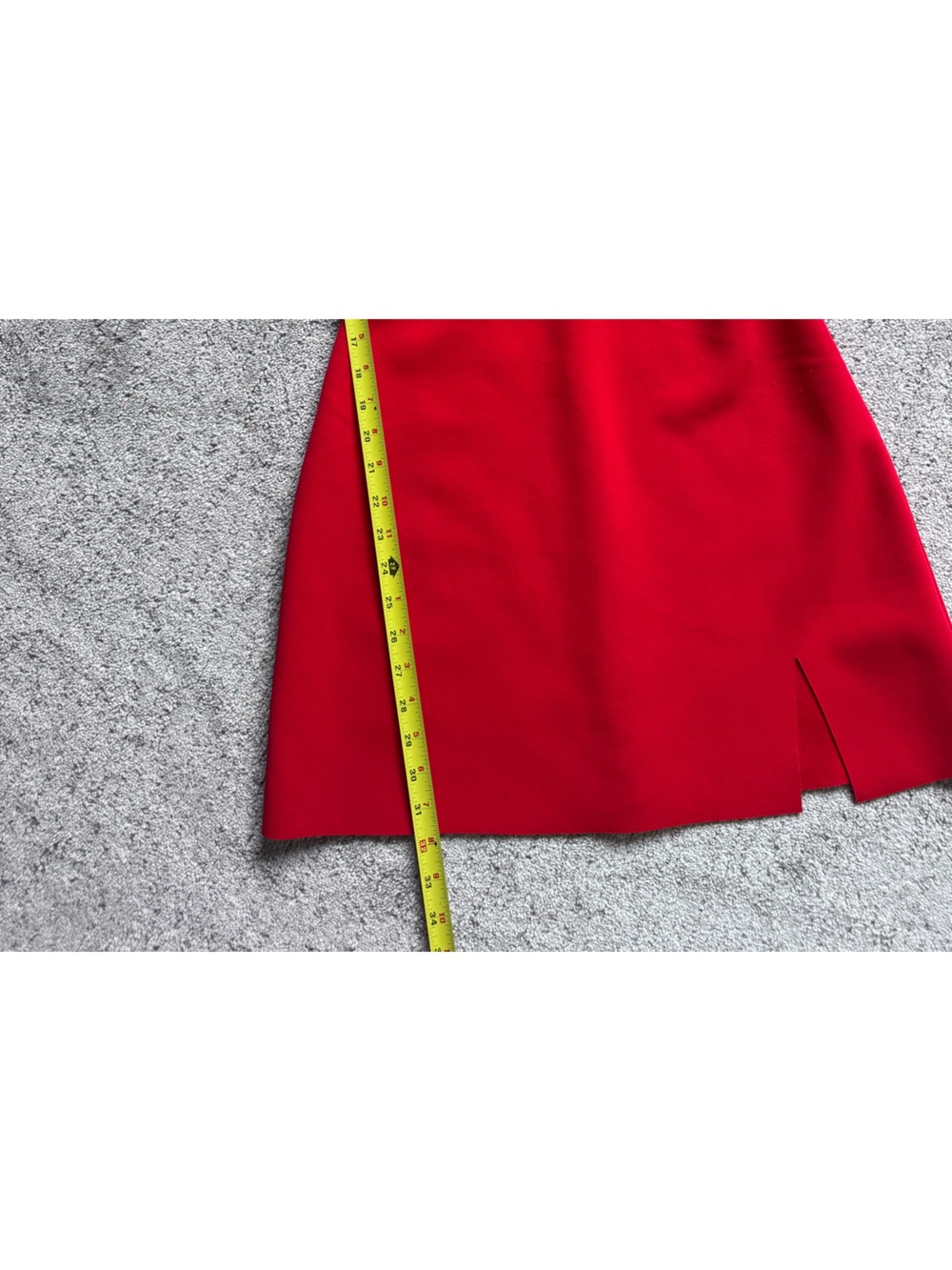 Princess Polly Bombshell Red Square Neck Bodycon Mini Dress US 4 - Picture 6 of 9